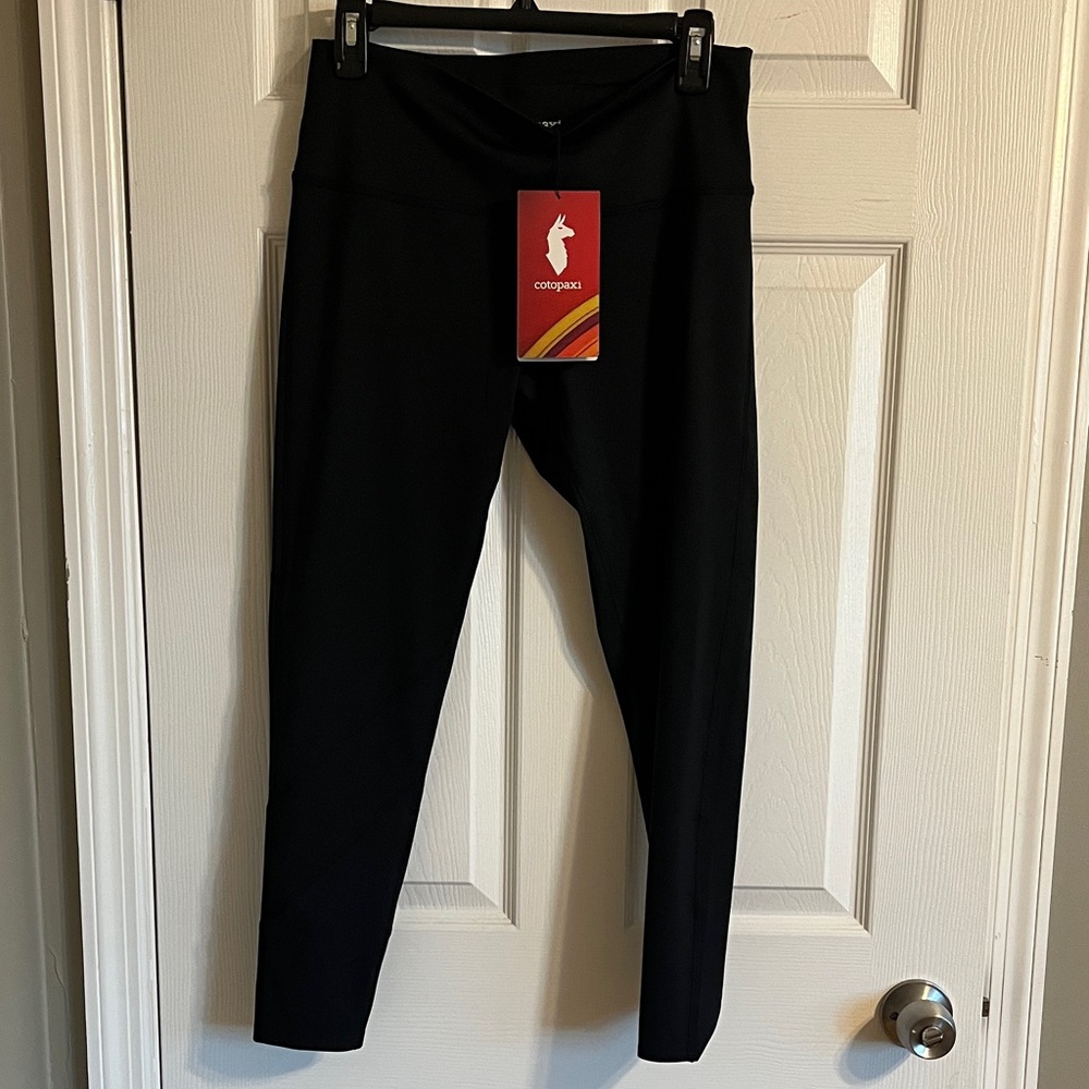 Cotopaxi W Mariposa Black Women's Leggings NWT
